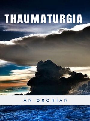 cover image of Thaumaturgia